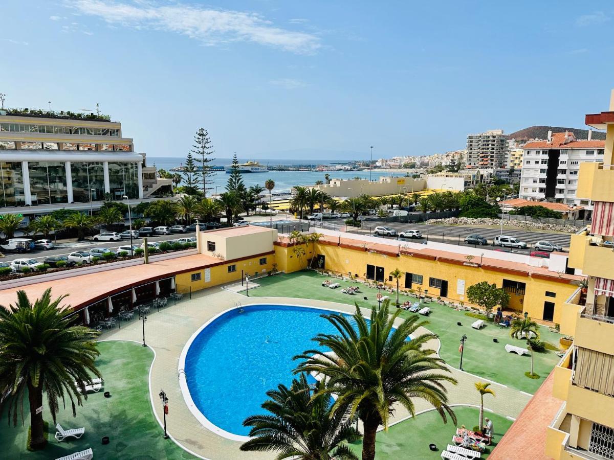 Newly Renovated Vistas Muelle De Los Cristianos Pier View Free Wifi Arona  Eksteriør billede
