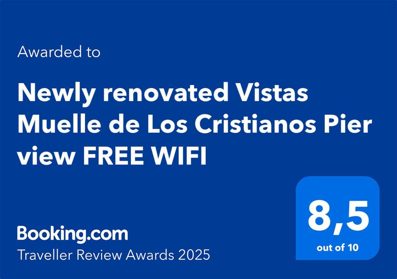 Newly Renovated Vistas Muelle De Los Cristianos Pier View Free Wifi Arona  Eksteriør billede